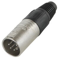 Main product image for Neutrik NC5MX XLR Male Nickel 5-Pin 092-328